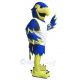 Blue Hawk Mascot Costume