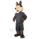 Brown Coyote Mascot Costume