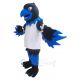 Black and Blue Phoenix Bird Mascot Costume Animal
