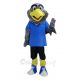 Gray Falcon Bird Mascot Costume Animal