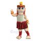 Cool Spartan Mascot Costume People