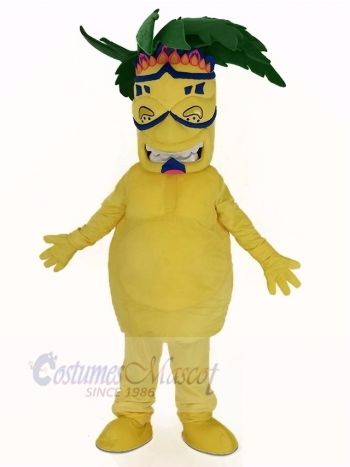 Palm Tree Mascot Costume Plant