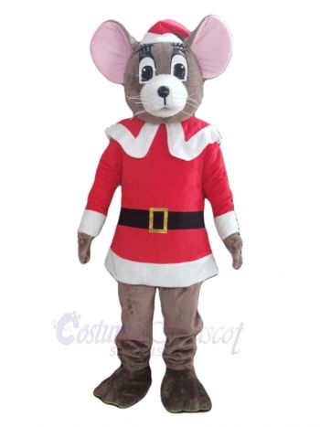 Christmas Mouse Rat Mascot Costume Animal