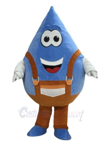Lovely Water Drop Mascot Costume