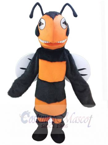 Black and Orange Bee Hornet Mascot Costume Insect