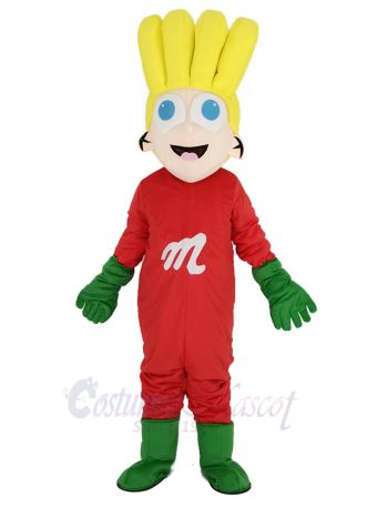 Super Boy Mascot Costume People