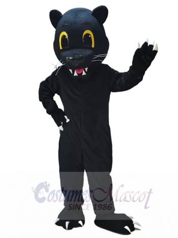 Black Panther Leopard Mascot Costume Animal