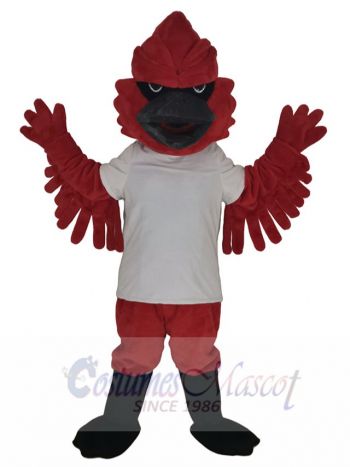 Cool Red Cardinal Bird Mascot Costume Animal