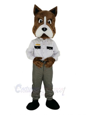 Cool Police Dog Mascot Costume Animal