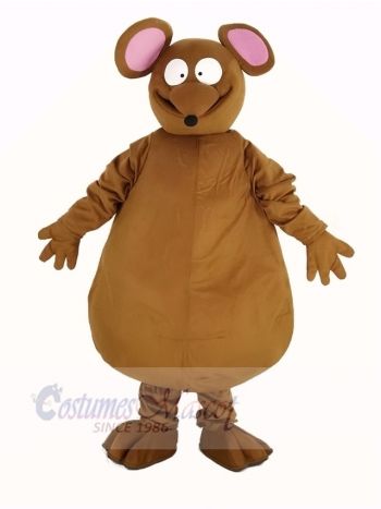 Brown Mouse Mascot Costume Animal