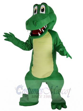 Robust Green Alligator Mascot Costume Animal