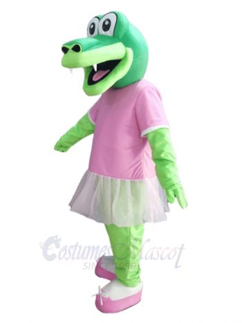 Female Alligator Mascot Costume Animal