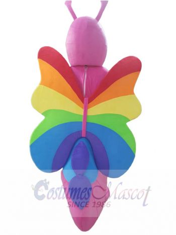 Colorful Butterfly Mascot Costume Insect