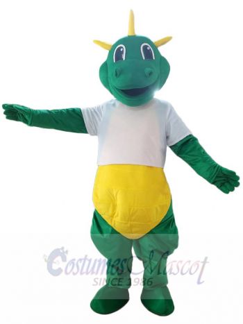 Green Dragon Mascot Costume For Adults Mascot Heads