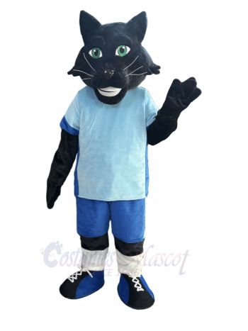 Black Cat Mascot Costume Animal