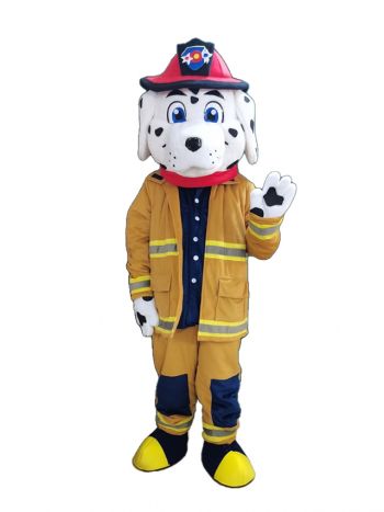 Fire Dog Mascot Costume Animal