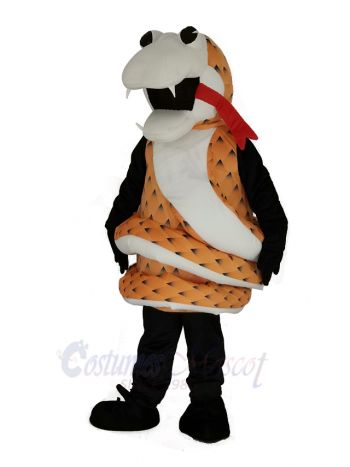 Brown Rattlesnake Mascot Costume Animal