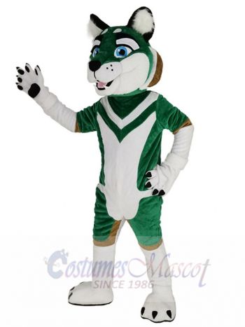 Lovely Green and White Husky Dog Mascot Costume Animal