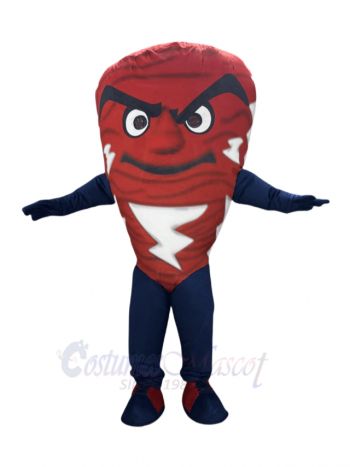 Red Tornado Typhoon Mascot Costumes