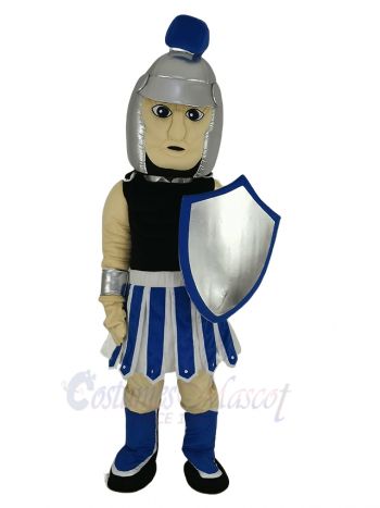 Blue Knight Mascot Costume People