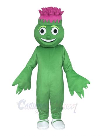 Thistle Plant Mascot Costume