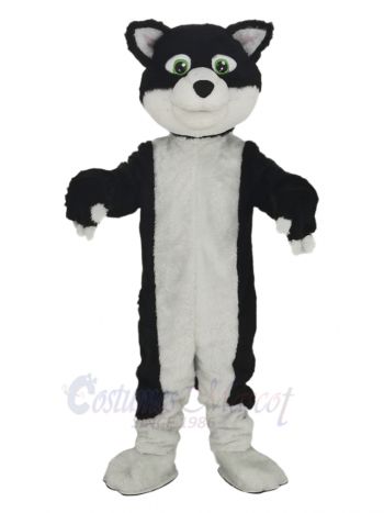 Cute Border Collie Dog Mascot Costume Animal