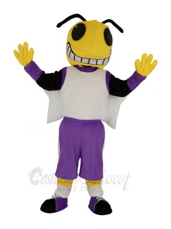 Yellow Hornet Mascot Costume Insect