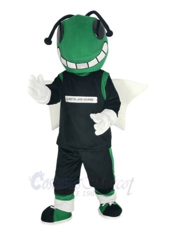 Green Hornet Mascot Costume Insect