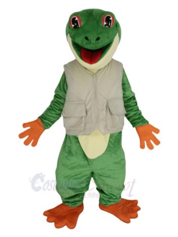 Funny Tree Frog Mascot Costume Animal
