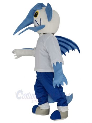 Swordfish Mascot Costume Ocean