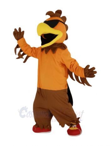 Cool Rock Rooster Mascot Costume Animal