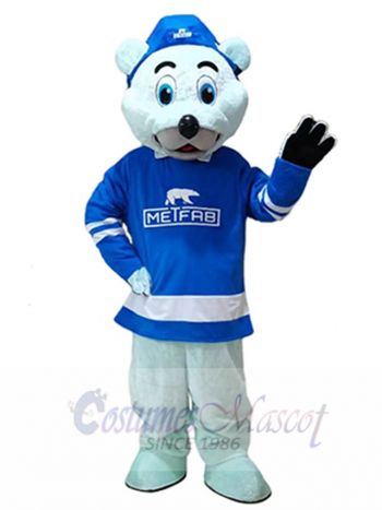Polar Bear Mascot Costume Animal