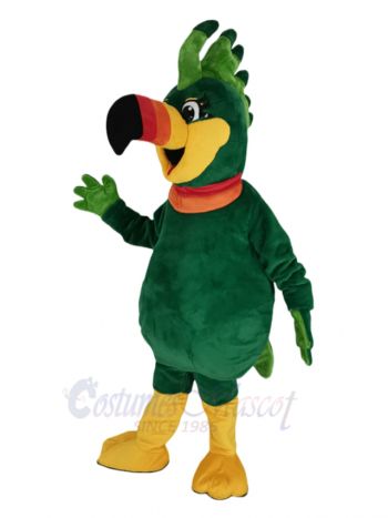 Green Toucan Bird Mascot Costume Animal