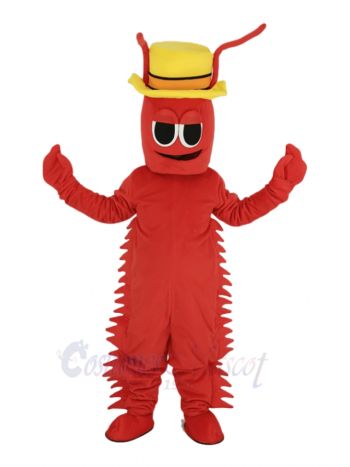 Red Conrad Crawdad Mascot Costume Ocean