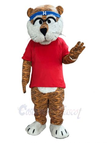 Cool Tiger Mascot Costume Animal