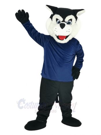 Black Bearcat Mascot Costumes Animal
