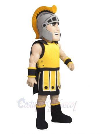 Brave Spartan Mascot Costume