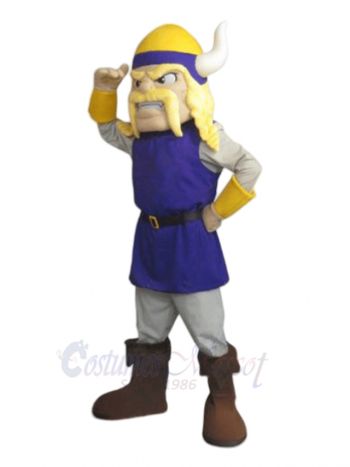 Angry Viking Pirate Mascot Costume