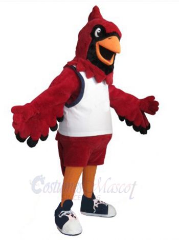 Cardinal Bird Mascot Costume
