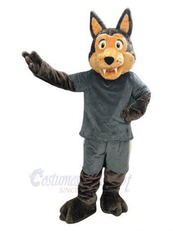 Cute Coyote Mascot Costume Animal