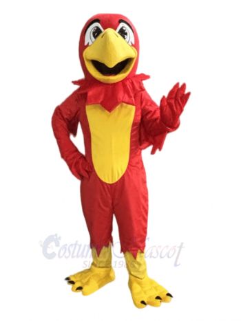 Red Falcon Bird Mascot Costume Animal